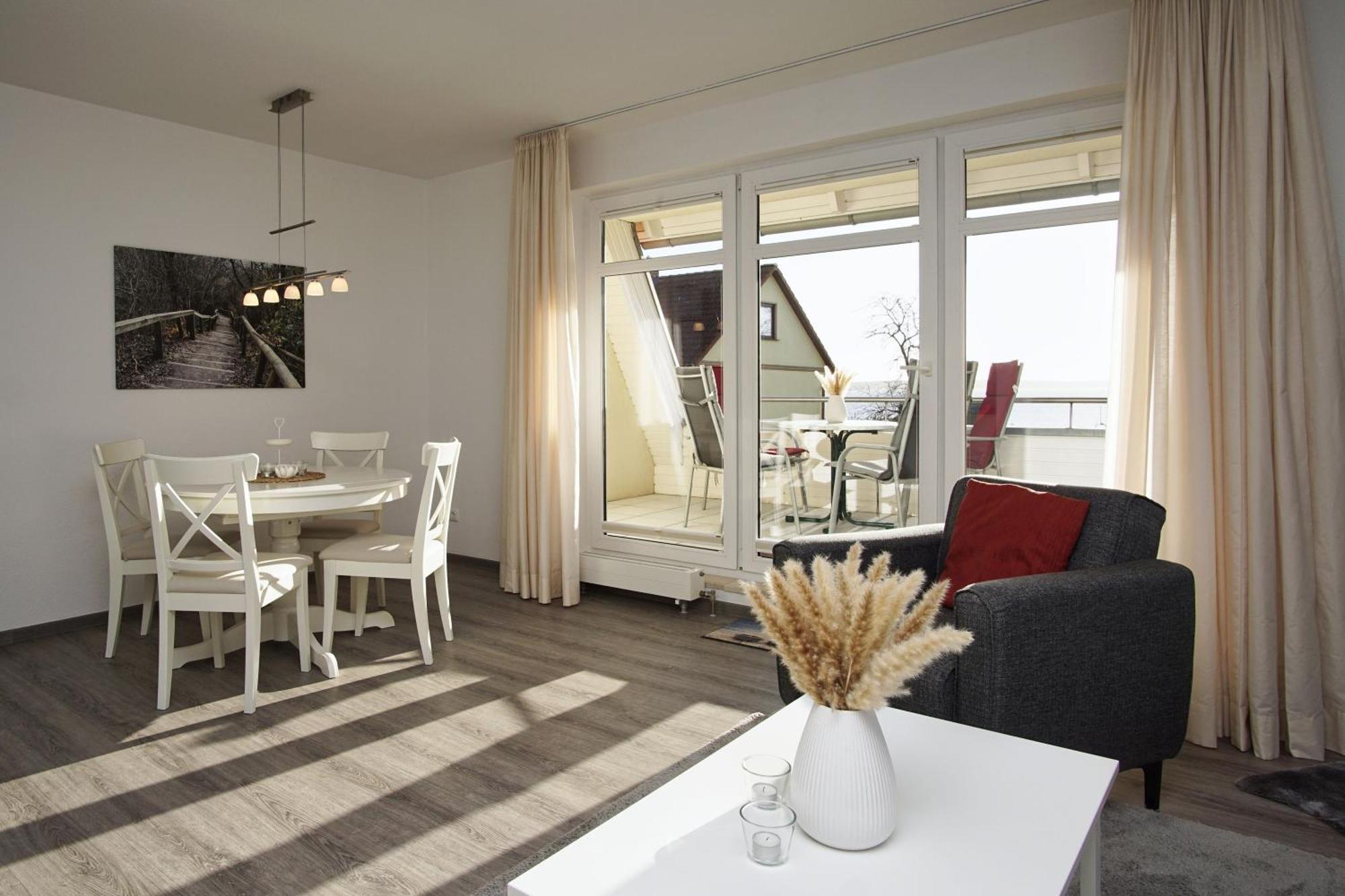 Hafenhaeuser Breege Fewo 05 - Balkon Buitenkant foto